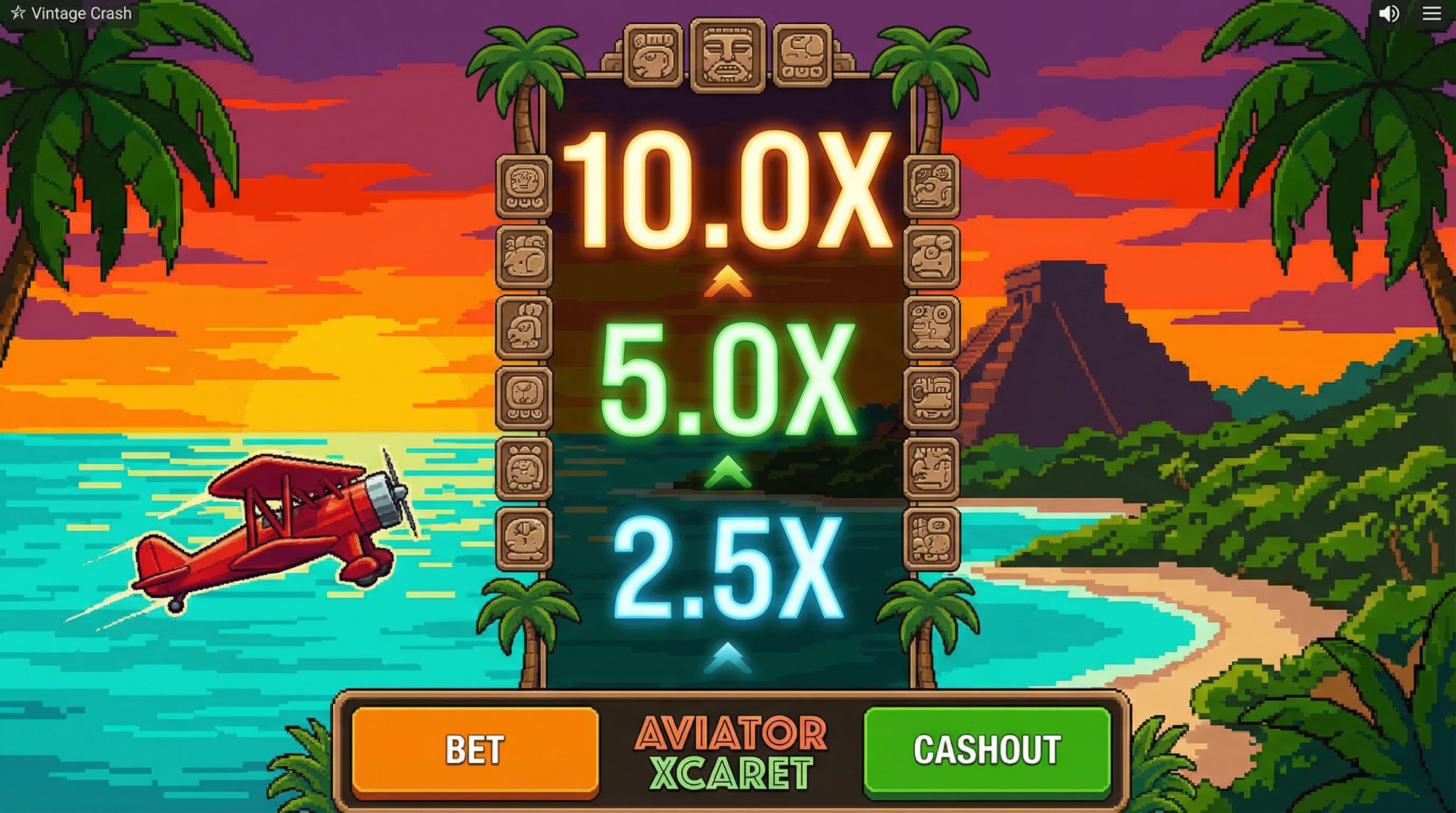 Juego Aviator crash game en Liga Betplay